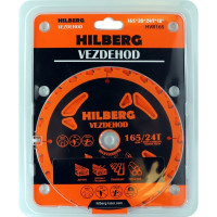 Диск пильный Hilberg Vezdehod 165x20x24Тx18º (reverse) HVR165