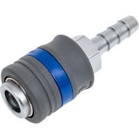 Разъем "мама" быстросъемный - елочка 10 мм, с пластиковой муфтой NORDBERG NPF10P