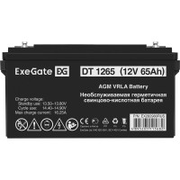 Аккумуляторная батарея DT 1265 12V 65Ah, под болт М6 ExeGate 282980