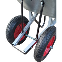 Тачка строительная одно-двухколесная 2в1 SADOVODCART оц/корыто SAD44113