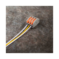 Клемма монтажная рычажного соединения Jazzway PTC-3P 222-413 450В 32А 0.08-2.5(4.0)кв.мм (упаковка 50шт) 5050822