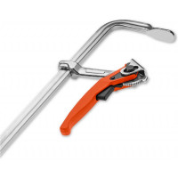 Столярная F-образная струбцина DUEL c быстрым зажимом 120x250 мм, 38002512