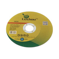 Круг отрезной абразивный по металлу 125x1.0x22 мм Lvzhou KOL12510