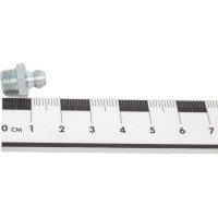 Пресс-масленка прямая оц. H1 R1/8"BSPT, комплект 100 шт., оцинкованная сталь, Европейский стандарт DIN71412, MasloSmenka 010108-100