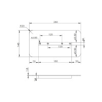 Лопасти для DRD1600L, 1600H ТСС (к-т из 4 лопастей) 074118