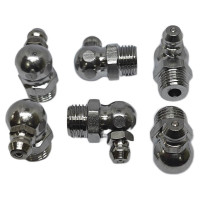 Пресс-масленка угловая нерж. H3 M10x1, комплект 10 шт.,нержавеющая сталь AISI304, Европейский стандарт DIN71412, MasloSmenka 010903-10