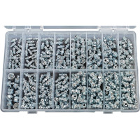 Набор пресс-масленок MasloSmenka (23 типа / 350 предметов) в кейсе GN-KIT-23-350, 012004