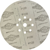 Шлифовальный круг на липучке ABRAFORM Giraffe GOLD 225 мм, 9 отв., Р120, 5 шт AF5-GG-120