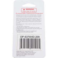 Сопло безвоздушного распыления высокого давления серое Dino-Power DP-637XHD-209