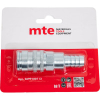Соединитель быстросъемный для шлангов ПВХ, 13 мм MTE 2699100113