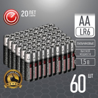 Батарейка алкалиновая ENERGY Pro LR6/4S (АА) 60 штук 107135