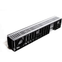 Решетка штампованная оцинкованная AQUADRENAG РШО Standart DN100 A15 1013522Zn