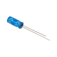 Конденсатор электролитический JB Capacitors, 47мкФ, 100В, 105C, 10x12 / P:5 мм, (Low Imp) JRC2A470M05001000120000B-308