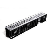 Решетка штампованная нержавеющая AQUADRENAG РШН Standart DN100 A15 1013522N