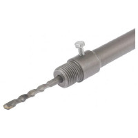 Хвостовик для коронки SDS+ 600 мм, M16 с центровочным сверлом Diamond Industrial DIDUDL16600