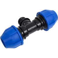 Тройник переходной Damento ПНД, 20x20 мм, 1/2" наружная резьба 011208