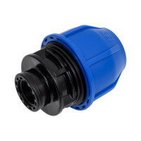 Муфта переходная Damento 32x1/2", внутренняя резьба, ПНД 011147