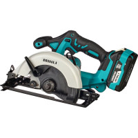 Аккумуляторная бесщеточная циркулярная пила MINLI 165max. 55mm Li-ion 18Vx2 DC602-4.0A