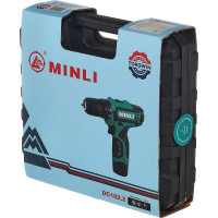 Аккумуляторная дрель-шуруповерт MINLI 10mm 22N.m Li-ion 12Vx2 DC102.2