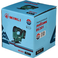 Аккумуляторная лобзиковая пила MINLI 65mm Li-ion 18Vx2 DC301-2.0A