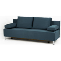 Диван-кровать Divan24 Морис зеленый двухспальный, раскладной для дома, велюр 77400093