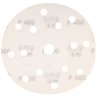 Шлифовальный круг Interflex Gold AP215C 150 мм, на липучке, 15 отверстий, Р400 3127043315