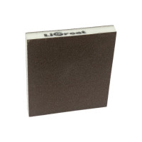 Шлифовальная губка двухсторонняя LIGREAT 120х98х13 мм, Р100 TL12227