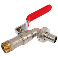 Кран шаровой с носиком DORON 1/2" нар.рез. 8436