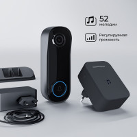 Видеозвонок Elektrostandard Умный дом 76106/00 черный a069488