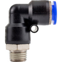 Фитинг угловой для пластиковых трубок Forsage 10 мм с наружной резьбой 1/4 F-SPL10-02(59405)