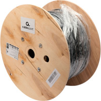 Кабель Cablexpert (RU) FTP outdoor 4x2x0.51 на тросу, медный, кат.5e, однож., 305м, box, черный, FPC-5051E-4-CU-OUTR
