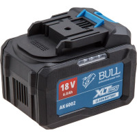 Аккумулятор BULL AK 6002 18.0 В, 6.0 А/ч, Li-Ion XLTpro 1329597