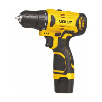 Аккумуляторная дрель-шуруповерт MOLOT MBD 1213 Dli в чемодане 1335567