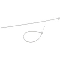 Кабельная стяжка ЭРА NO224188 (хомут) нейлоновая 2.5x200 мм белая (100 шт/уп) Simple Б0066019