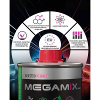 Разбавитель для базовых/базисных эмалей Megamix для металликов/акрилов, 340 мл 4673755209675