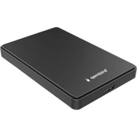 Внешний корпус Gembird USB 3.0 для 2.5 HDD/SSD, порт MicroB, SATA III, пластик, черный, коробка EE2-U3S-40