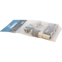 БРС KraftWell мама, ёлочка 13 мм, 5 шт KRW-QC13F-5