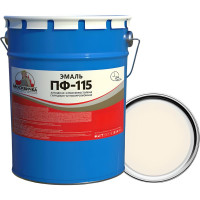 Эмаль Москвичка ПФ-115 белая, 5 кг 4620105773959