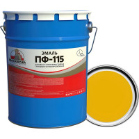 Эмаль Москвичка ПФ-115 желтая, 5 кг 4620105773997