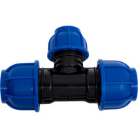 Компрессионный тройник переходной Millennium ПНД 25-20-25 PTP252025