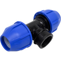 Компрессионный тройник переходной Millennium ПНД 25-3/4" с внутренней резьбой PFTF2534