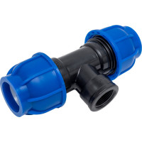 Компрессионный тройник переходной Millennium ПНД 32-3/4" с внутренней резьбой PFTF3234