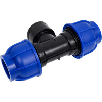 Компрессионный тройник переходной Millennium ПНД 32-1" с внутренней резьбой PFTF3210