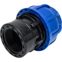 Муфта компрессионная для ПНД труб Millennium 40-1 1/4 с внутренней резьбой PFMF4032