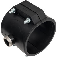 Седелка Millennium ПНД с металлическим кольцом 110-1/2 с внутренней резьбой PFVM11012