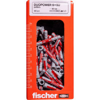 Дюбель Fischer DUOPOWER 6x50 (100 шт.) 577258
