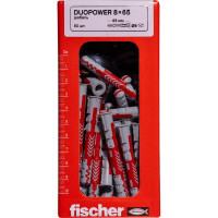 Дюбель Fischer DUOPOWER 8x65 (50 шт.) 577266