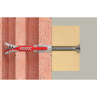 Дюбель с шурупом Fischer DUOPOWER 8x65 (25 шт.) 577269