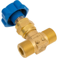 Клапан запорный СваркаДжет К-1409-250 G3/4 синий маховик 4301040000390