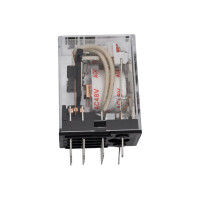 Промежуточное реле DEKraft 4 контакта, с led индикацией, 5а, 48в ac, пр-102 23897DEK